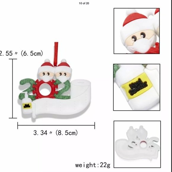 New DIY 2020 Christmas Ornament - Picture 7 of 16